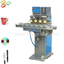 TM-C4-P 4 couleur CD/Golf Cup Ball Pad Printing Machine tampon Printer avec convoyeur